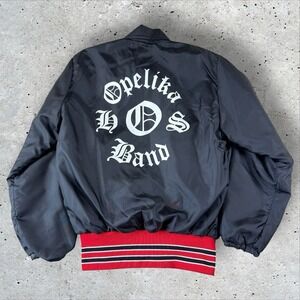 Vintage Neff‎ Opelika Band Varsity Jacket Adult Small 70s 80s Nylon